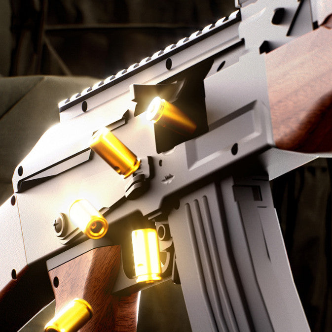 AK47 Auto Shell Ejection Toy Gun