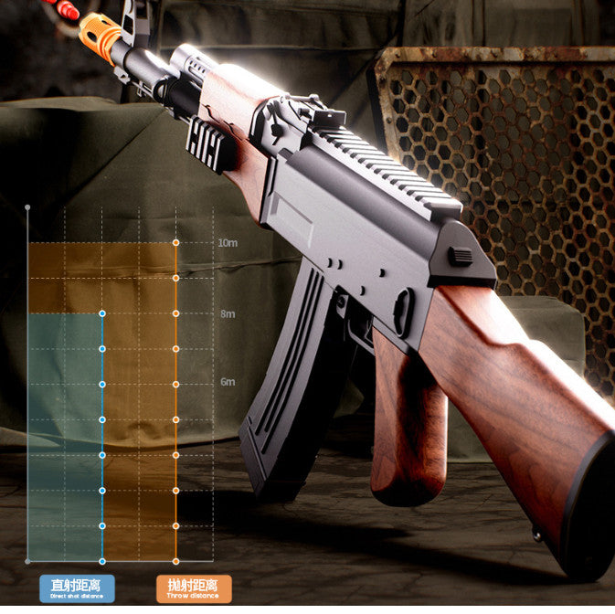 AK47 Auto Shell Ejection Toy Gun