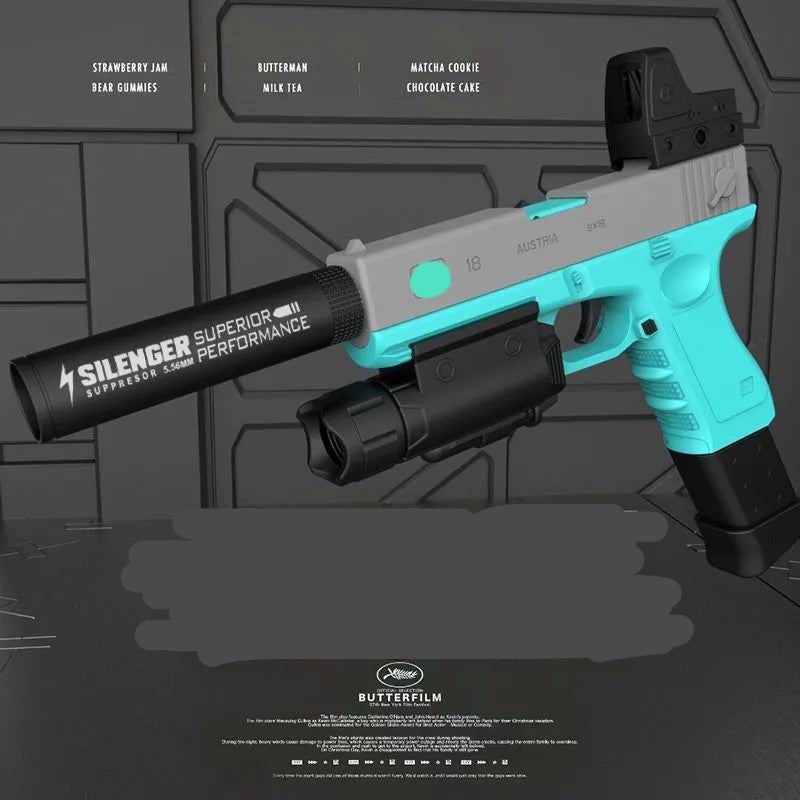 G***k M1911 Electric Shell Ejection Soft Bullet Toy