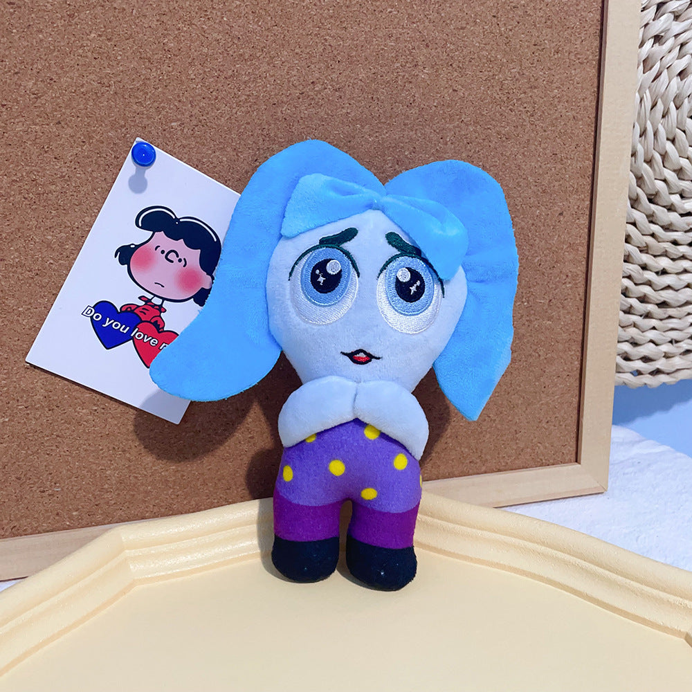 Mini Inside Out 2 Plush Keychain
