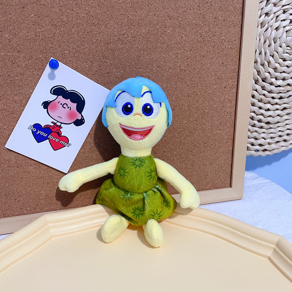 Mini Inside Out 2 Plush Keychain