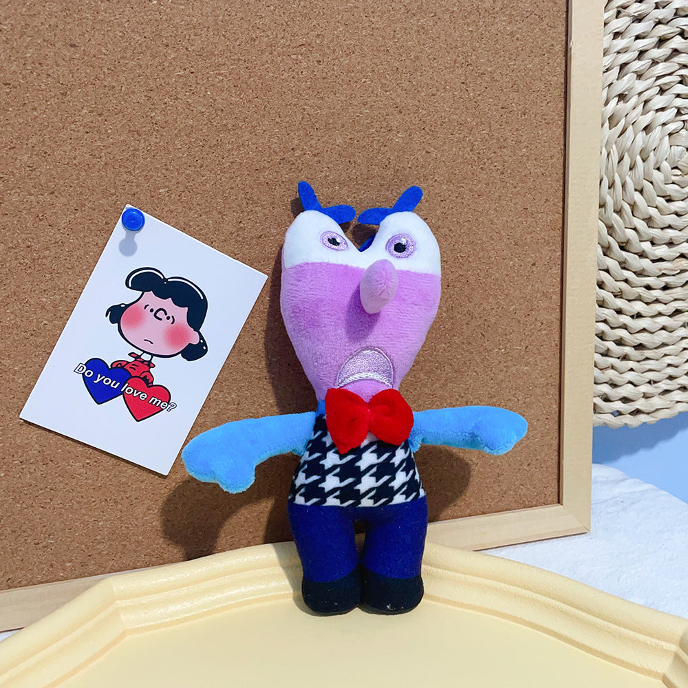 Mini Inside Out 2 Plush Keychain