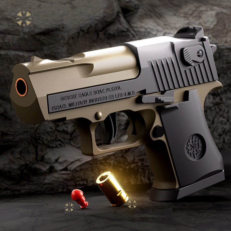 Mini Desert Eagle Auto Shell Ejection Toy Gun