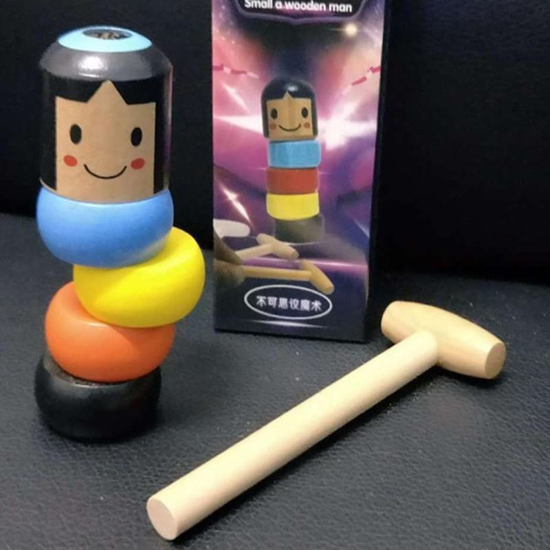 Unbreakable Wooden Man Toy