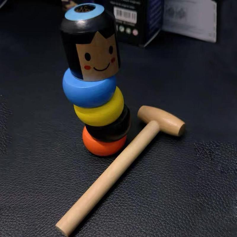 Unbreakable Wooden Man Toy