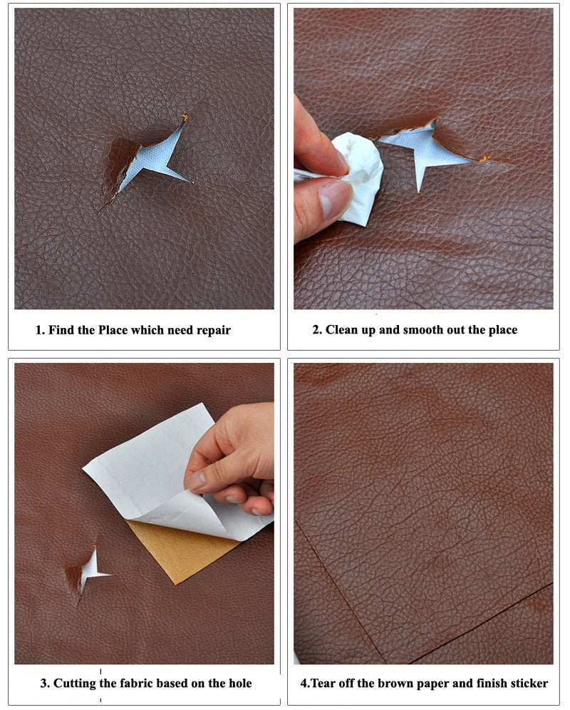 Leather Repair Patch 20x30cm (2 PCS)