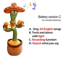 Thumbnail for Dancing Cactus Plush Toy