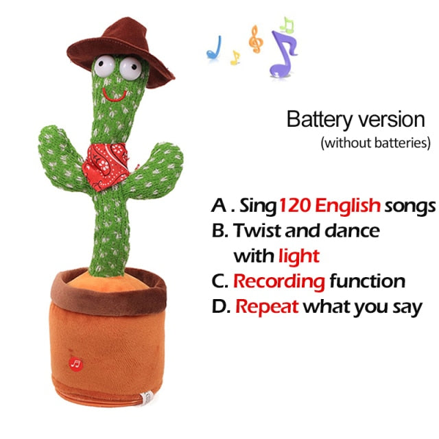 Dancing Cactus Plush Toy