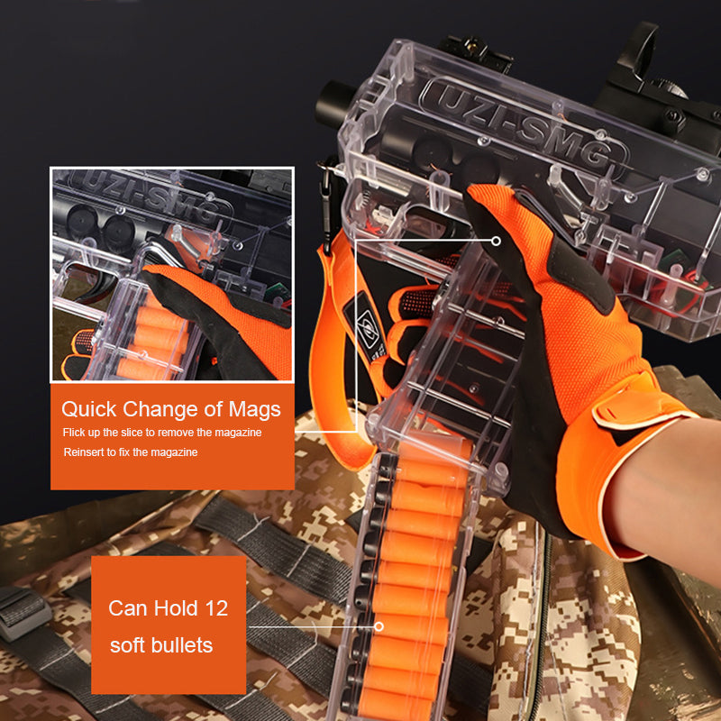 UZI Electric Submachine Soft Bullet Toy