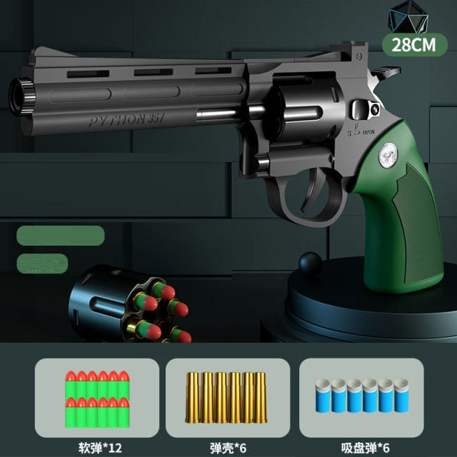 357 Revolver Pistol Soft Bullet Toy